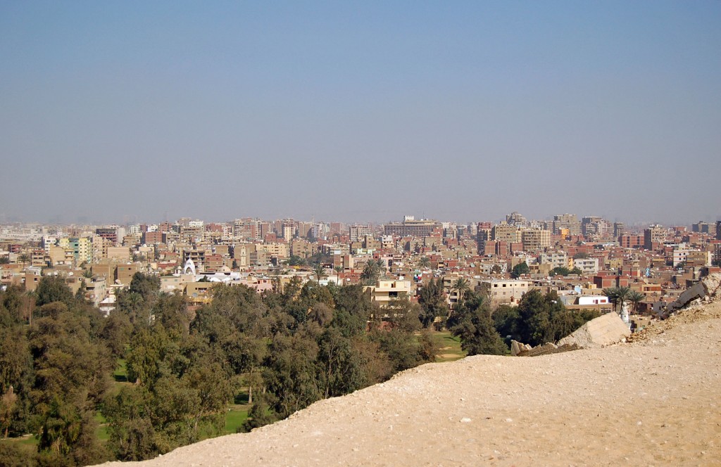 Cairo from Giza Plateau
