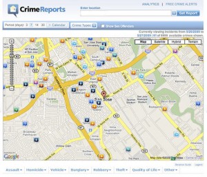 CrimeReports widget575