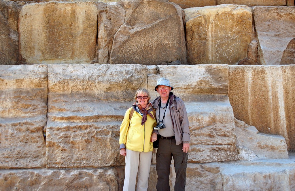 Don and Jen Knebel at Great Pyramid