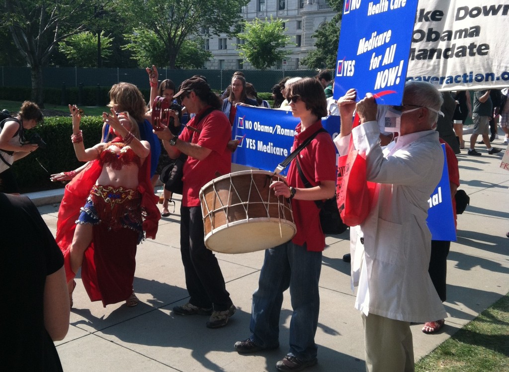 Belly Dancers for Single Payer Insurance