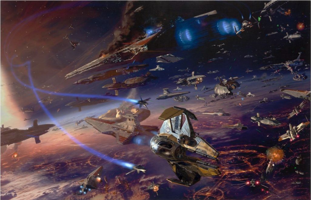 Battle of Coruscant by Seeley