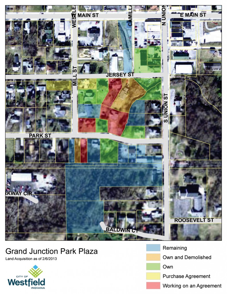 Grand Junction Land Acquisition Map