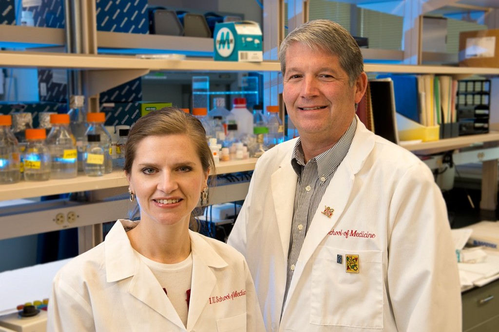 Melissa L. Fishel and Mark R. Kelley, both at the IU School of Medicine, were awarded a 5-year grant from the National Cancer Institute of the National Institutes of Health.