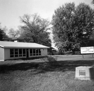 The new Westfield Lions Clubhouse in 1958. It is the same building used by Lions today.
