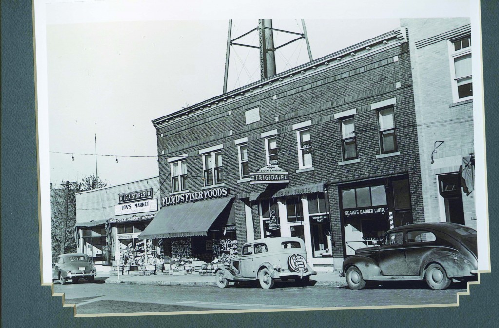 Cutline: Carmel’s West Main Street in 1950. (Photo by Buddy McCart) 
