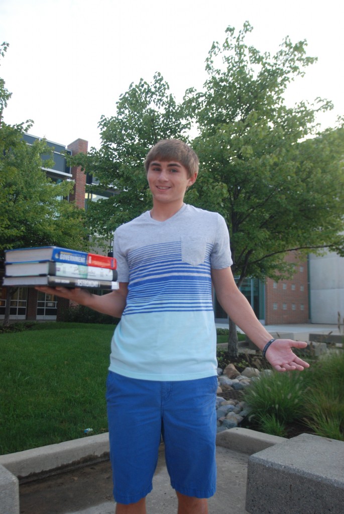 Carmel High School’s record number of students such as senior Michael Cheesman, who have taken advanced placement courses has the the school national recognition.