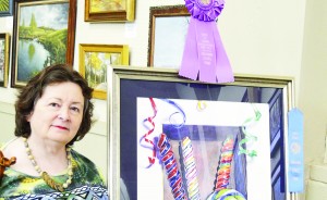 Local artist Joyce K. Jensen has again won an award at the Indiana State Fair Fine Arts Competition. (Submitted photo)