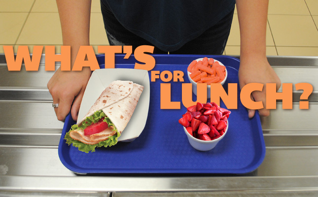 Serving lunch to thousands of Carmel Clay students each day is a huge under- taking (Photo Illustrations by Zach Ross)