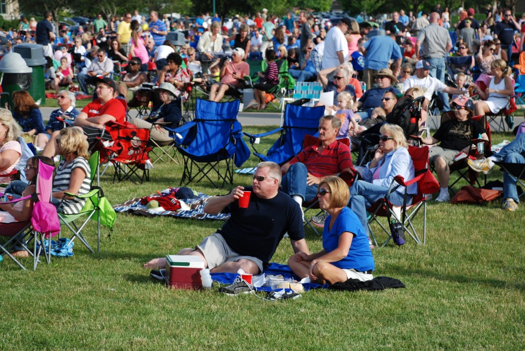 Bring your blankets and chairs and kick back under the stars with some jazz and blues at Nickel Plate Amphitheater. Cajun food from Some of This Some of That food truck and wine from Chateau Thomas Winery will also be provided (submitted photo).