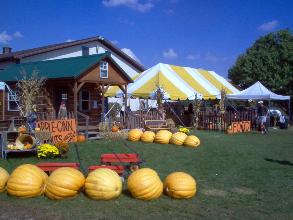 Country Market promotes their Pumpkinfest at Fall Festival 
