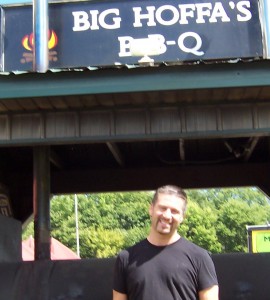 Adam Hoffman owns Big Hoffa’s Barbeque at 800 E. Main St. (Submitted photo)