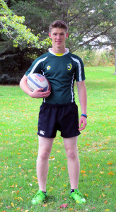 Westfield’s Cody Peterson has been playing rugby since his sophomore year of high school. (Photo provided by Kim Paino.)