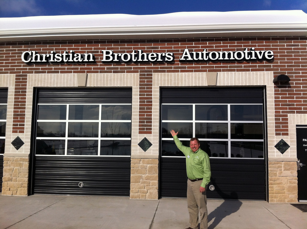Russ Miller opened the doors of Christian Brothers Automotive, 14807 N. Gray Rd., on Dec. 3. (Photo by Ron Hermann.)