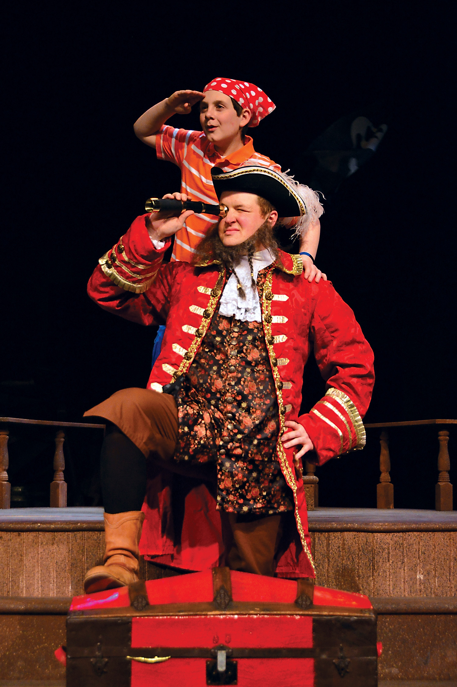 Beef & Boards Dinner Theatre will stage the children’s play “How I Became a Pirate” on Fridays and Saturdays through March 15. (Submitted photo)