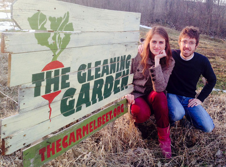 Amanda and Andrew Fritz operate the Gleaning Garden to help feed the less fortunate in Carmel. (Staff photo by Adam Aasen)