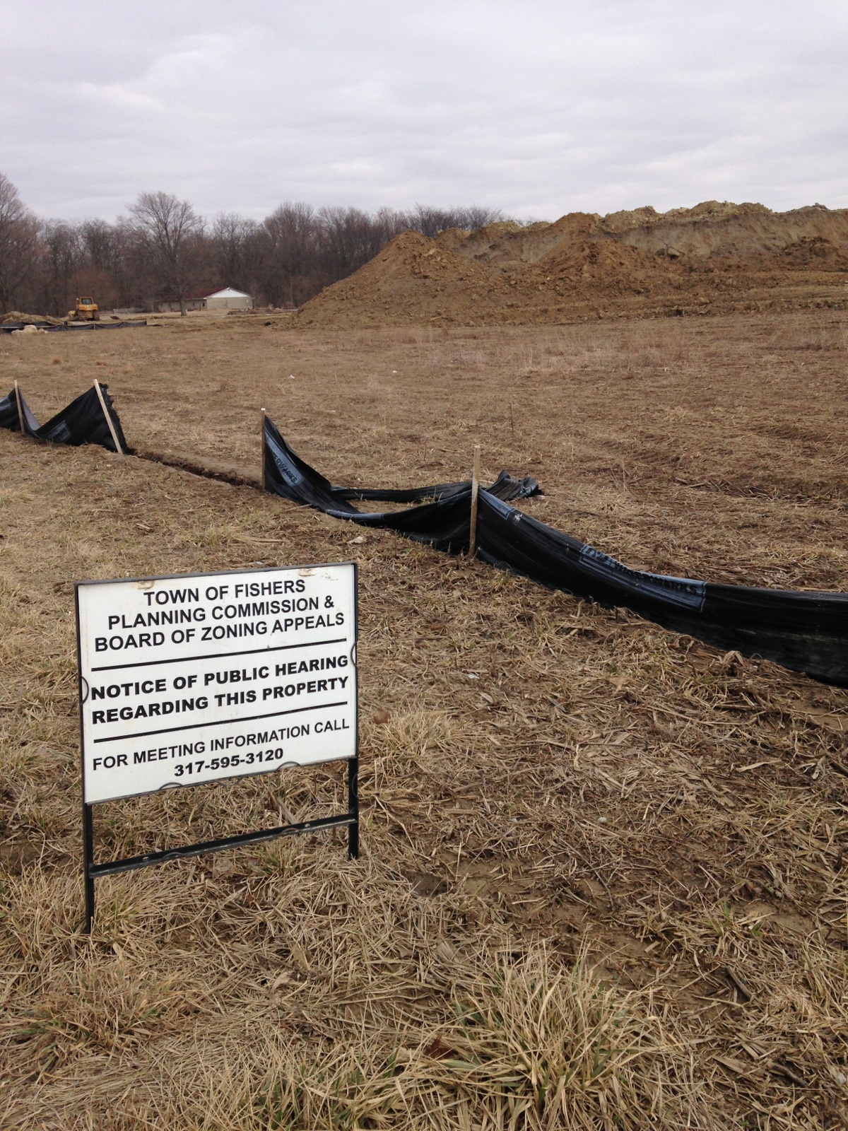 Site of the new Fishers park at 101st Street and Cyntheanne Road (Submitted photo)