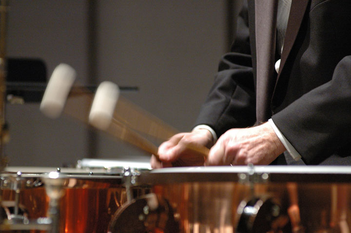 The Carmel Symphony Orchestra’s David Bowden will discuss the music of “Percussion Swings” at 6:45 p.m. before the show. (Submitted photos)