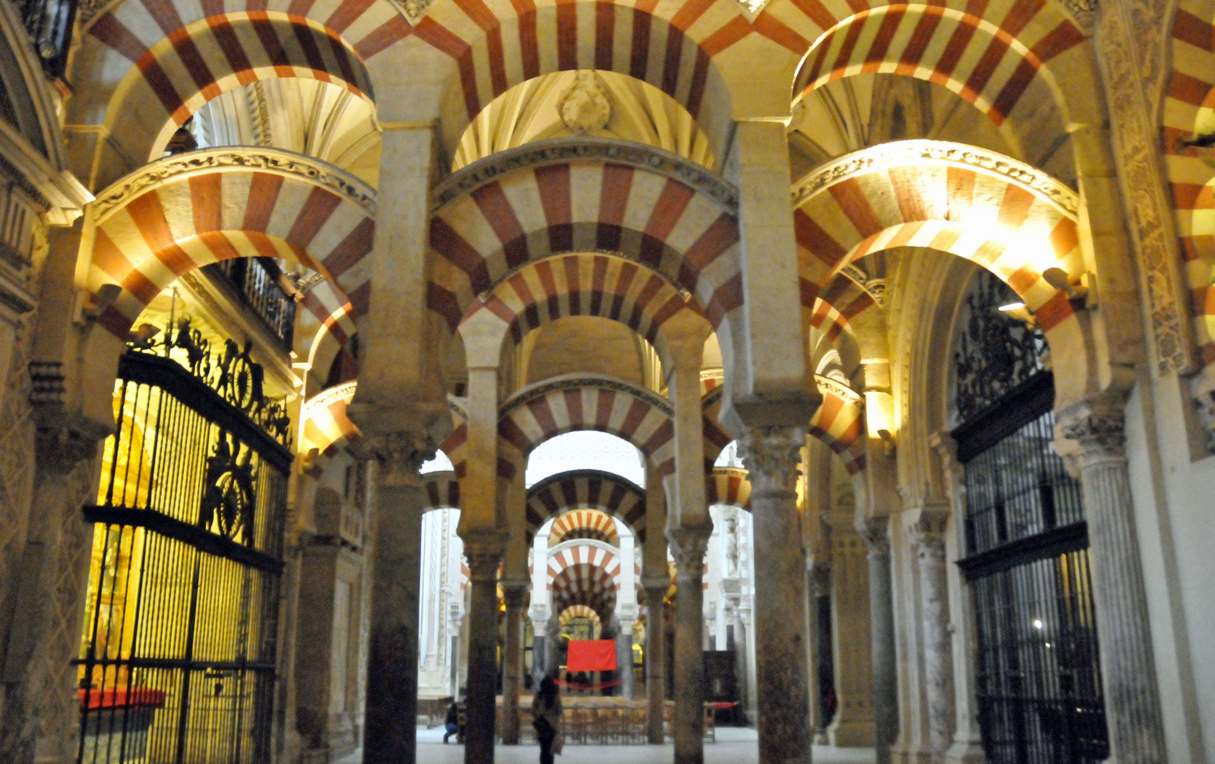Inside the Mezquita of Cordoba (Photo by Don Knebel)