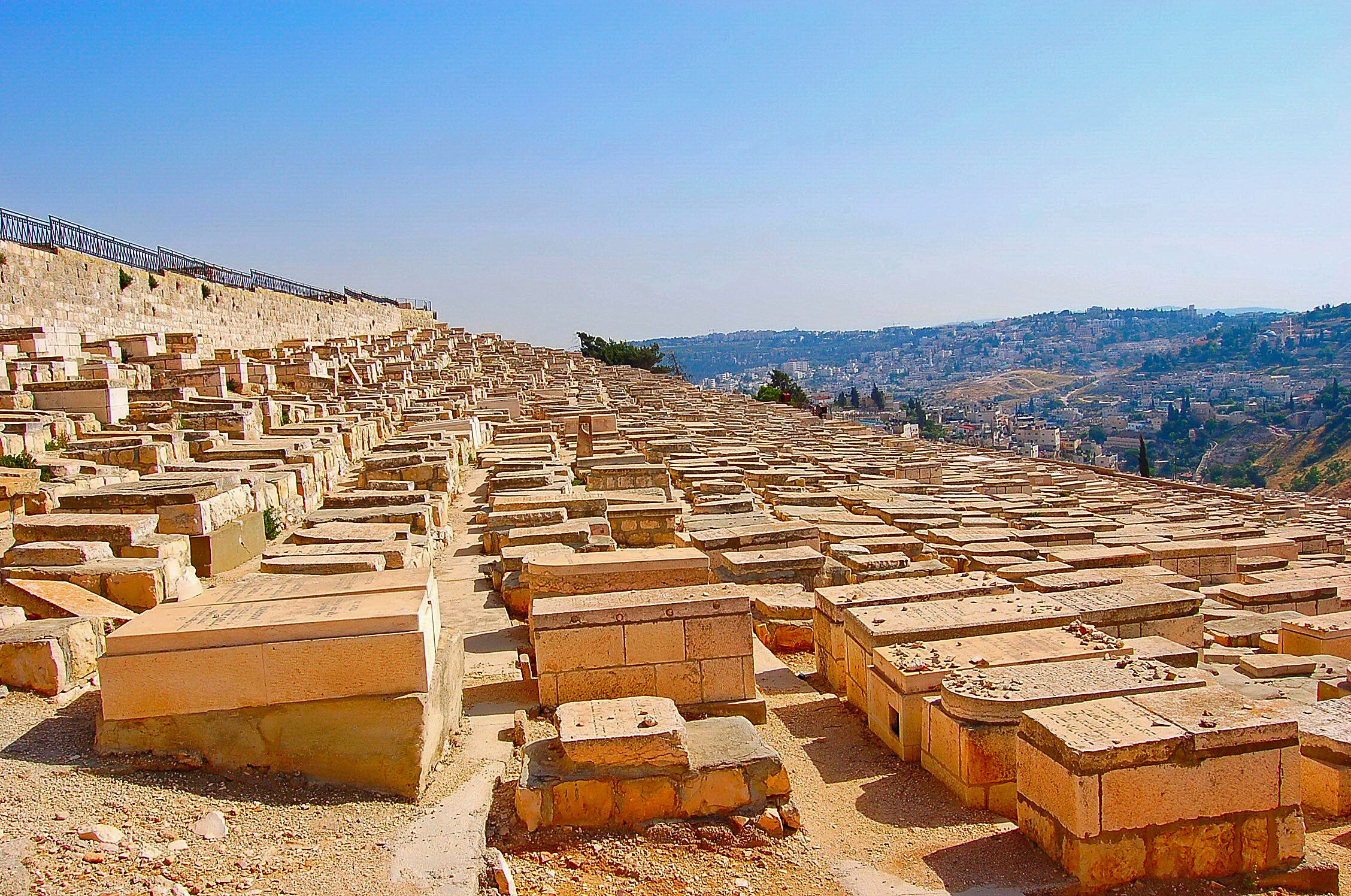 Cemetery on Mount of Olives. (Photo by Don Knebel)