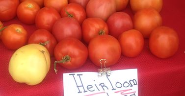 Locally grown tomatoes are just one of the items sold at The Market. (Submitted photo)