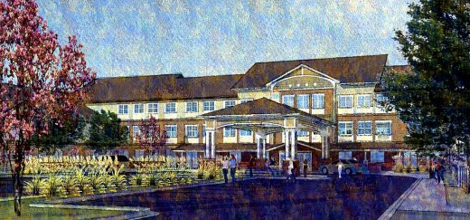 Carmel Senior Living at will open in 2015 at 136th and Illinois streets. (Submitted rendering)