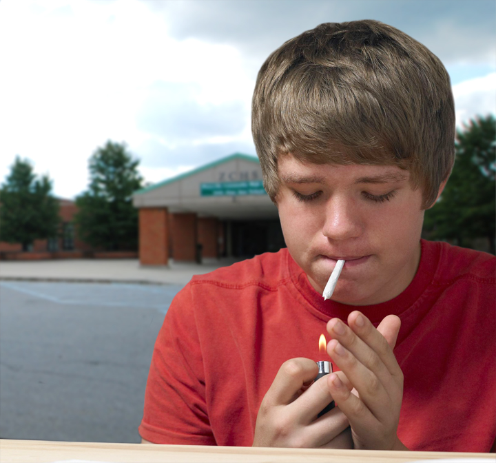 ZCHS is working to stop drug use at the high school, after reports that heroin and marijuana use are on the rise. (Photo Illustration)