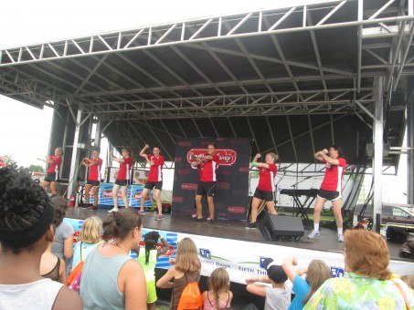 The Indianapolis Disney Road crew enjoys engaging audience members of all ages through song and dance. (Submitted photo)