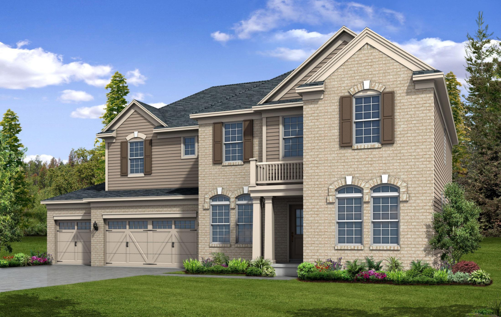The new subdivision will be located in Carmel’s far northwest corner. (Submitted rendering)