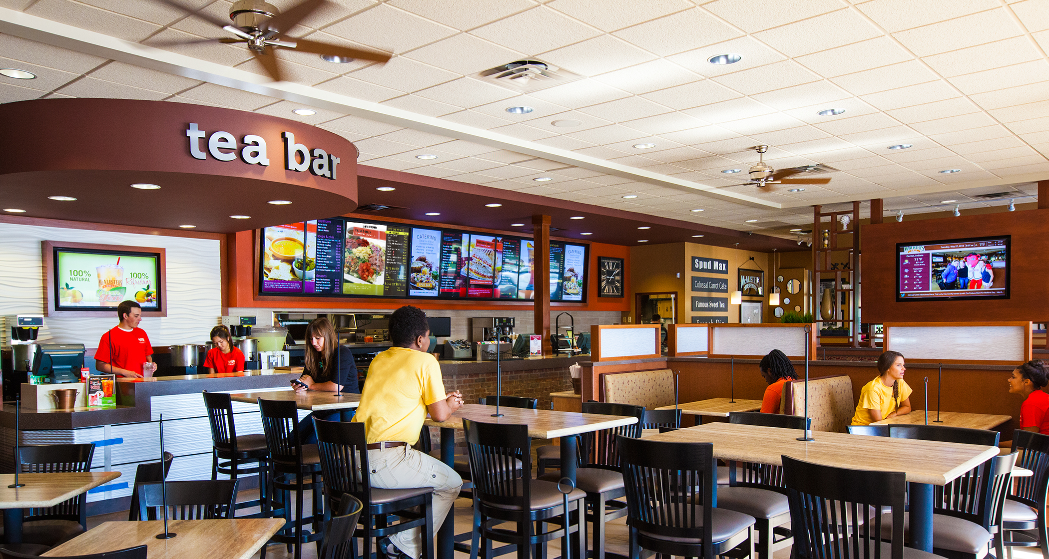 The Fishers McAlister’s Deli has reopened after being closed for remodeling. (Submitted photo.)