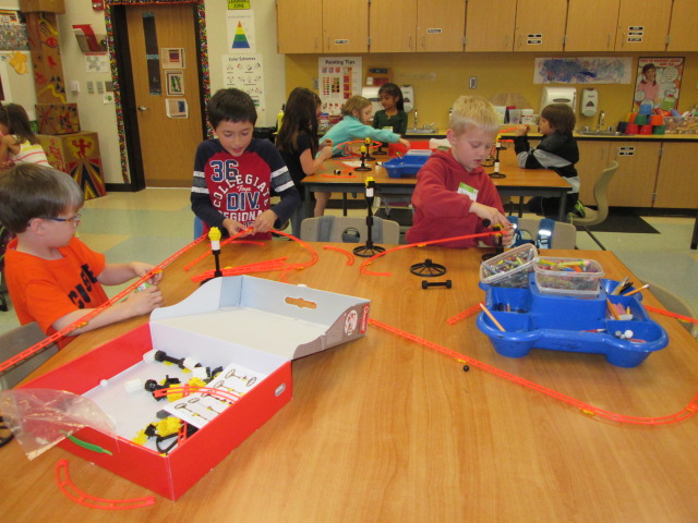 Students participate in Engineering for Kids programs at several HSE schools. (submitted photo)