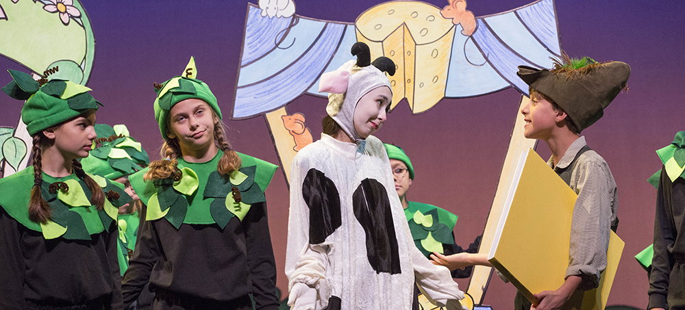 The young actors of the Junior Civic program will provide a new take on the classical Disney story when they perform “My Son, Pinocchio Jr.” (Submitted photo by Zach Rosing)