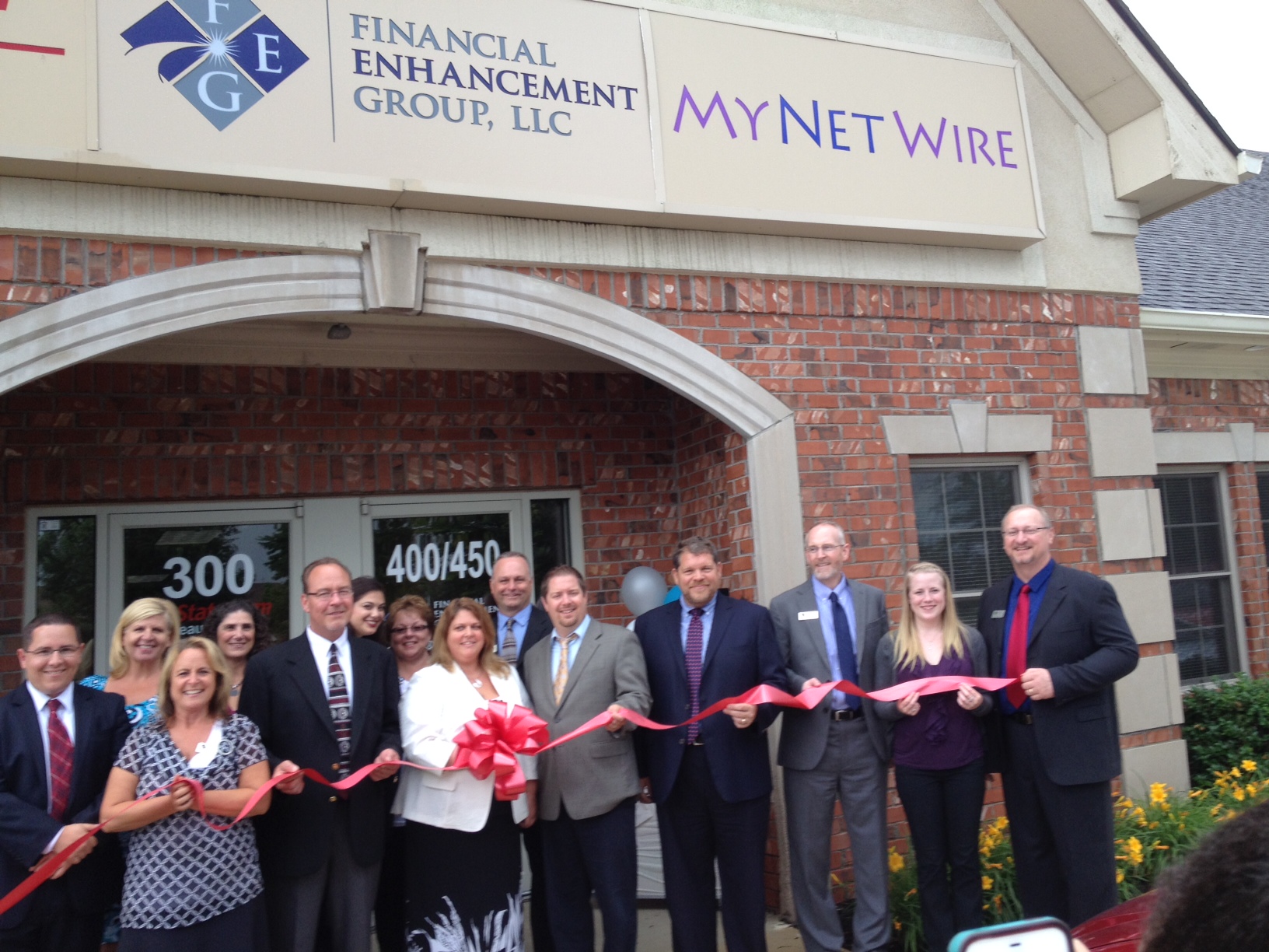 The Financial Enhancement Group opened its new office at 96th and I-69 recently. (Submitted photo)