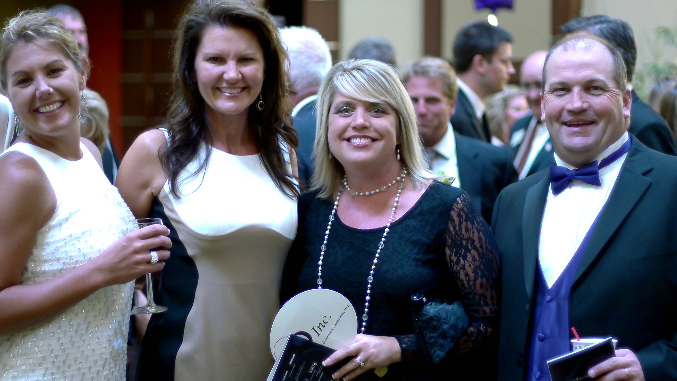 From left: Monica Peck, Trish Crist and Jen and Gary Deakyne enjoy last year’s gala benefiting Prevail. The 2013 event raised $140,000 for Prevail programs that served more than 3,000 victims of crime and abuse. (Submitted photo)