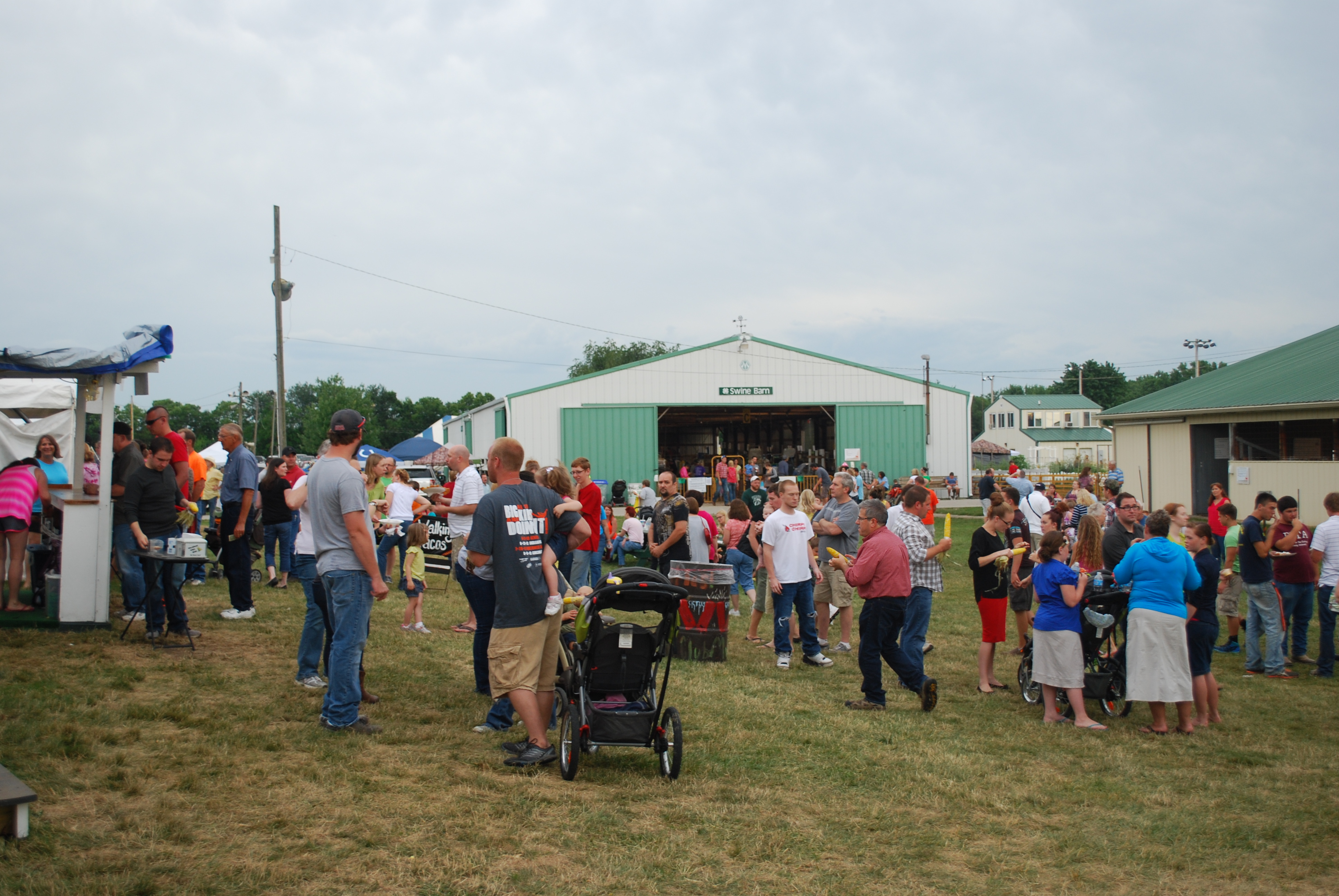 Hamilton County officials estimate that 15,000 to 20,000 people attend the annual 4-H Fair. The number is weather dependent; too hot or stormy and numbers are down. (File photo)