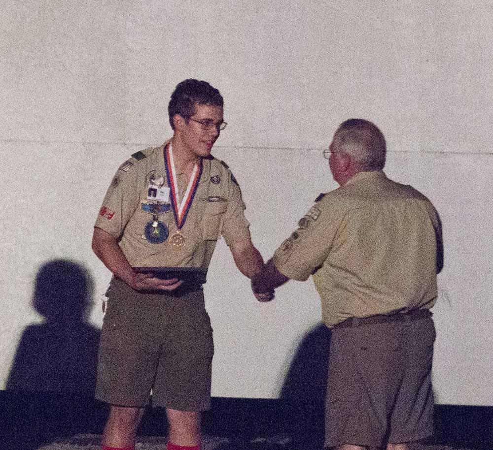 Ben Gormley rises to the top of scouting ranks. (Submitted photo)