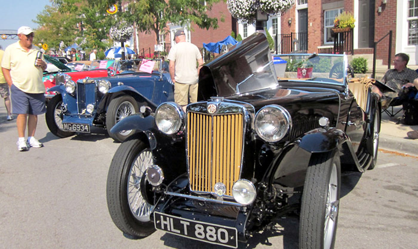 Main Street will be packed with vintage and modern cars during Artomobilia this Saturday, Aug. 23, from noon until 5 p.m. (File photo by Brian Bosmer)