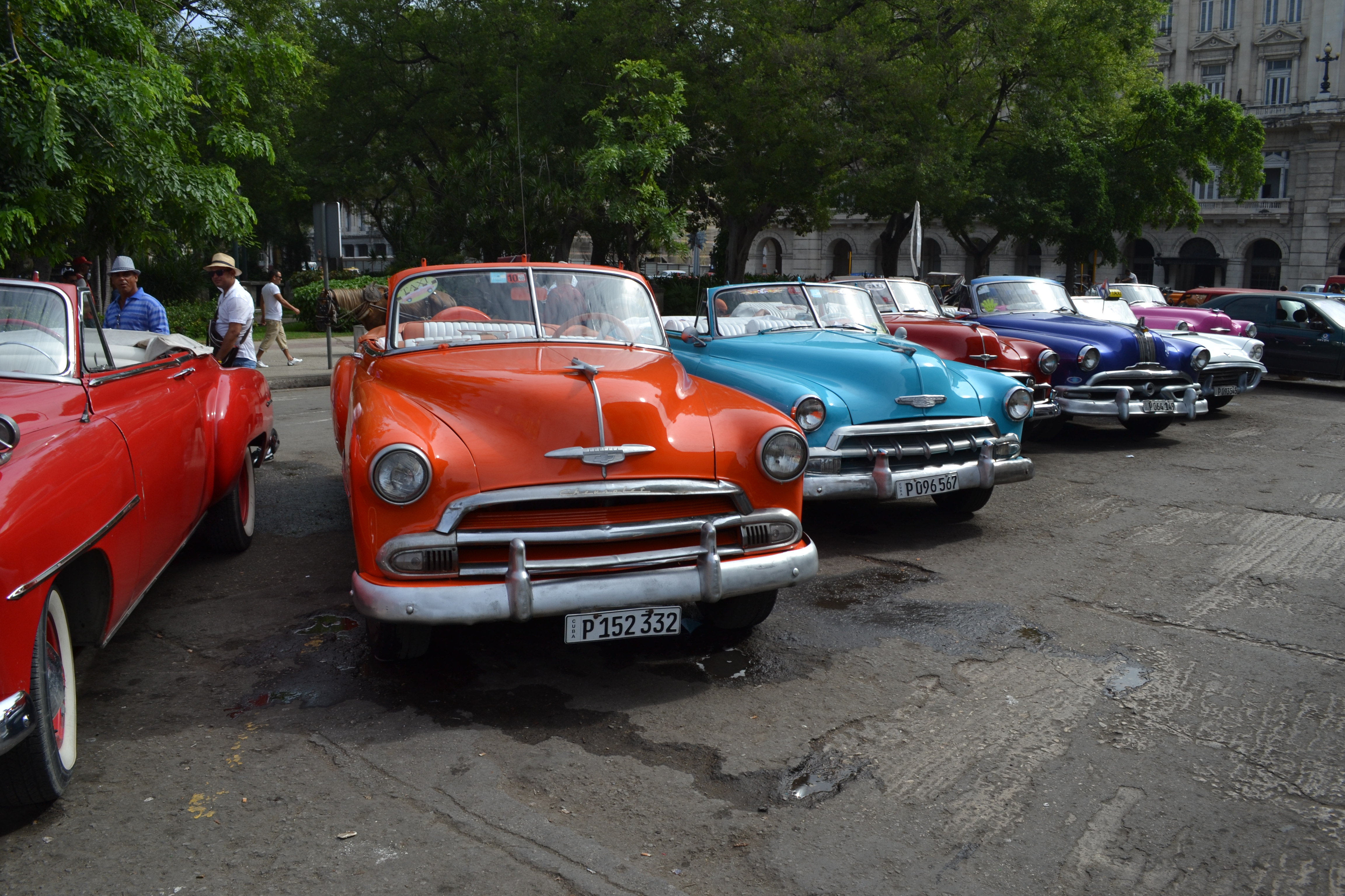 Typical street scene in Havana, Cuba, in Sept. 2014 (Photo by John Cinnamon)