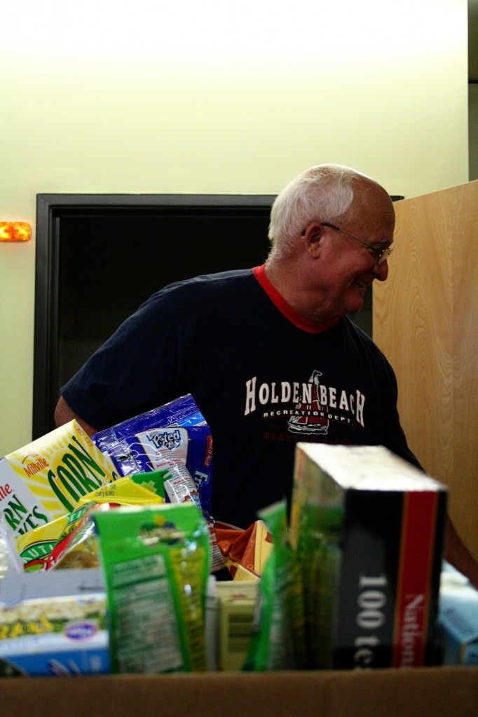 Volunteers help at the Come-To-Me Food Pantry at Fishers United Methodist Church. (submitted photo) 