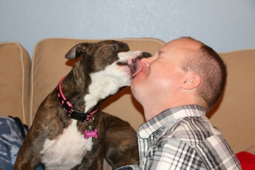 Princess and Cpt. Justin Growden. (Submitted photos courtesy of the Hamilton Co. Humane Society)