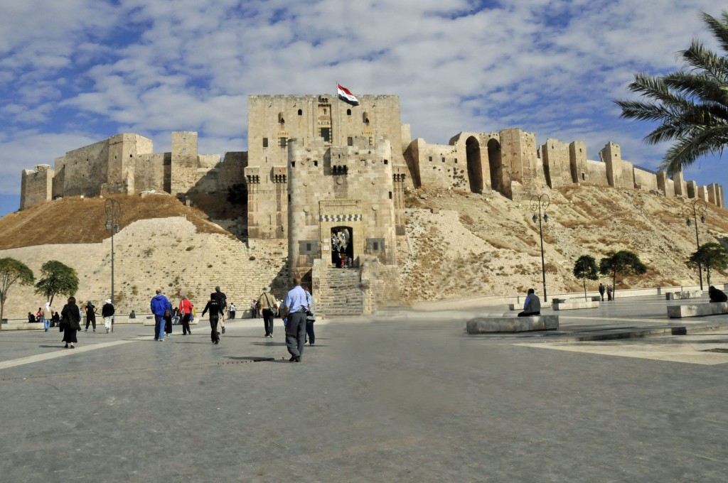 Citadel of Aleppo in November 2010 (Photo by Don Knebel)