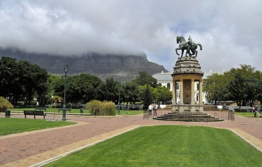 Cape Town’s Table Mountain from Company’s Garden. (Photo by Don Knebel)