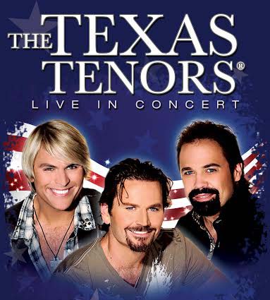 From left to right: country music singer JC Fisher, pop singer Marcus Collins and opera singer John Hagen, all who make up ‘The Texas Tenors.’ (Submitted photo)