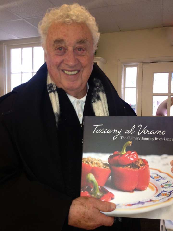 Vernon Petrie and his cookbook. (Submitted photo)