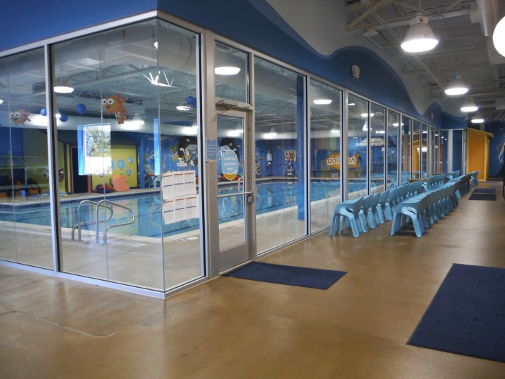 Goldfish Swim School features “shiver free” lessons. (Submitted photo)