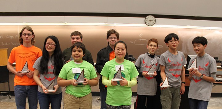 Joey Kurek of Zionsville Middle School was among the top 10 mathletes in the A.A. Potter Regional MathCOUNTS competition. (Submitted photo) 