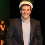 Michael Luse wears the Mr. Zionsville crown after winning the competition Jan. 22. (Photos submitted by Sara Bardool)