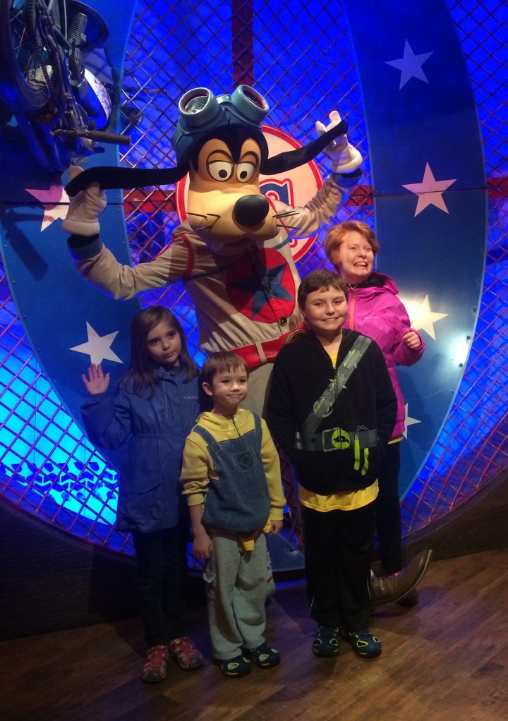 Vivian with siblings Madoc, Cadha and Cowan at Disney World. (Submitted photos)