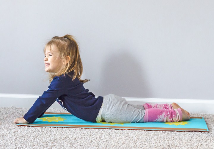 The cobra pose can remind children to pause before reacting. (Photo by Anne Johnson)