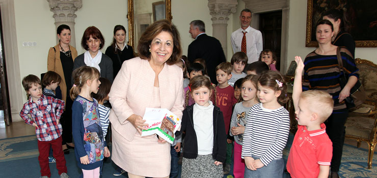 Princess Katherine has dedicated much of her time and energy to helping children in Serbia. (Submitted photo)