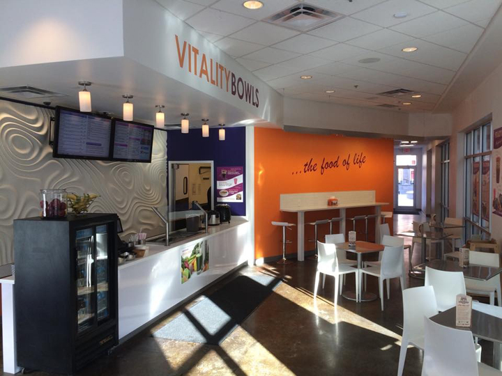 Vitality Bowls expects to open in the Traders Point Shopping Center the weekend before Memorial Day. The Carmel location is shown here. (Submitted photo)